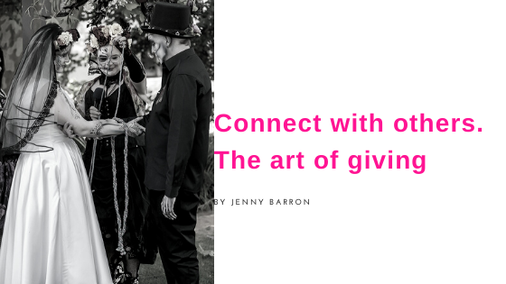 Connect with others -The art of giving