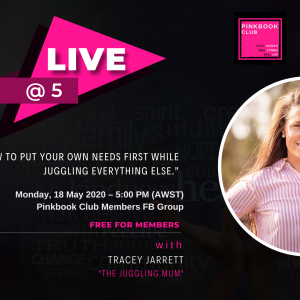 Live @ 5 with Tracey Jarrett – The Juggling Mum