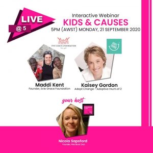 Interactive Webinar – Kids and causes